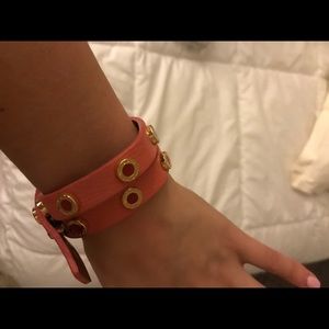 Tory Burch Wrap bracelet-pink
